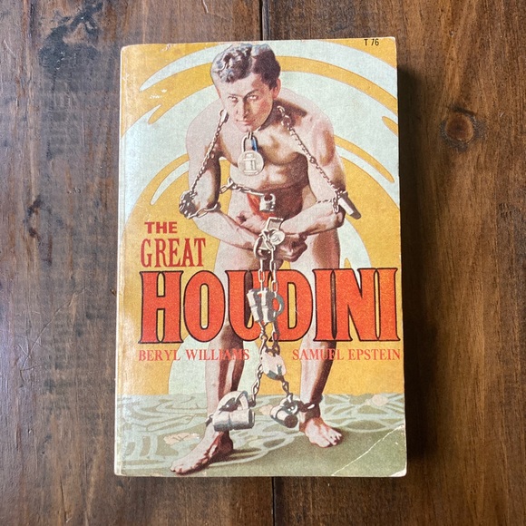 The Great Houdini by Beryl Williams, Scholastic, 1971 14th Printing Ex-Library - Picture 1 of 11
